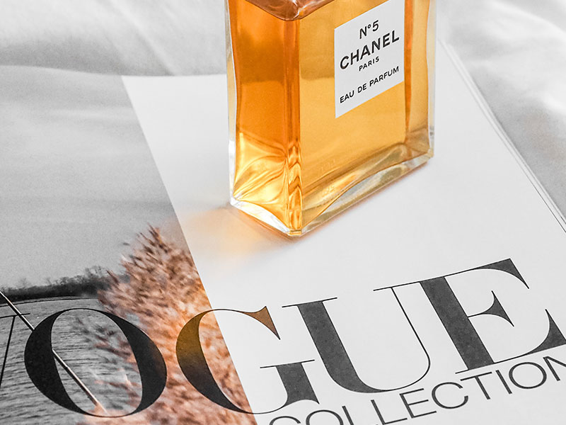 Perfume and Magazine